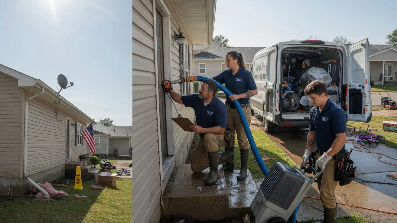 Ceiling Water Damage Restoration in Bearden, AR near me